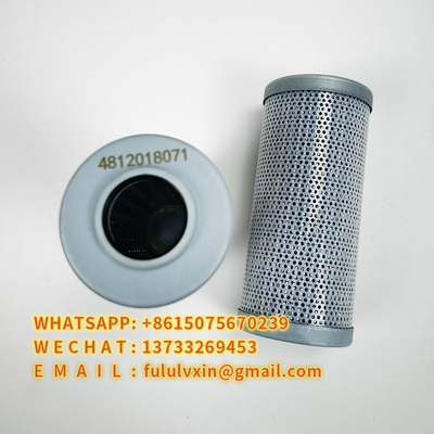 10 bar Hydrauliczne filtry oleju dla maszyny budowlanej Roller 4812018071